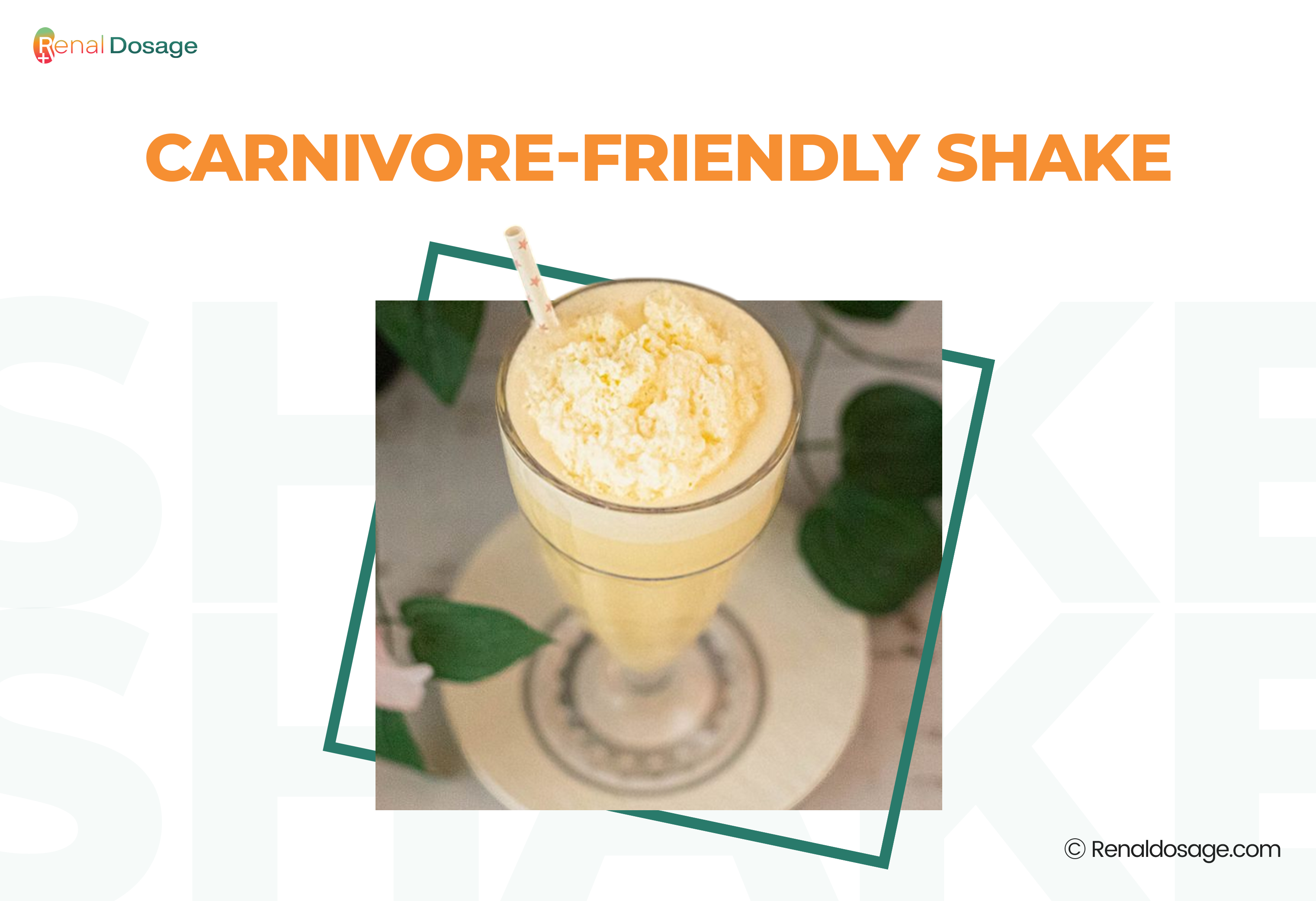 Carnivore-Friendly Shake